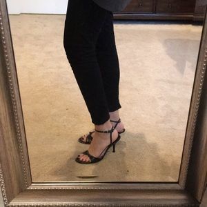 Gianni Bini Strappy Black Heels